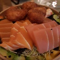 Poké vegan mix special at Full Moon Express in The Hague