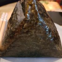 Onigiri vegan tuna at Full Moon Express in The Hague