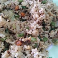 Malaysia fried rice nasi goreng at Jasmine in Pakse