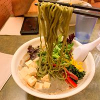 Kale noodles  at Arashi in Victoria