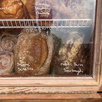 Vegan Bread Options (Sesame and Rustic Sourdough) at Bethlehem Farmers' Market in Bethlehem