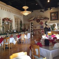 Beautiful restaurant setting at The Queen of Sheba in Addison