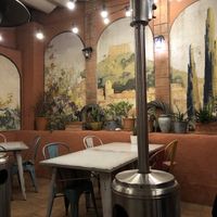 terraza interior  at L'autèntic in Begur