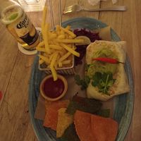 Burrito de jackfruit at Enchilada in Freudenstadt