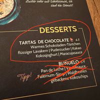 Vegan dessert   at Enchilada in Freudenstadt