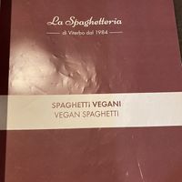   at La Spaghetteria in Viterbo