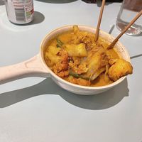 Vegan soup  at Rasa Sayang in London