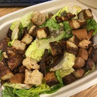“I am dazzling” + tempeh! The lettuce was not cut. Small dressing on the side and the lettuce was brown!  $23.50  and I can’t even eat this “to-go” meal at work! What a w at Cafe Gratitude in Newport Beach