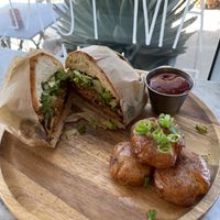   at Cafe Gratitude in Newport Beach