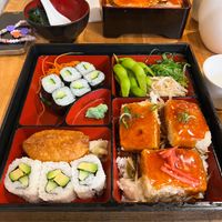 Vegan bento box  at Taro in London