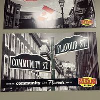 Support small town businesses   at New Orleans Pizza in Guelph