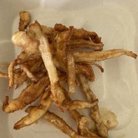 Trumpet mushroom fries at QSu Cafe in Westminster