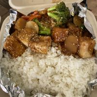 Sesame tofu at QSu Cafe in Westminster