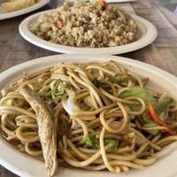 Chicken chow mein at QSu Cafe in Westminster