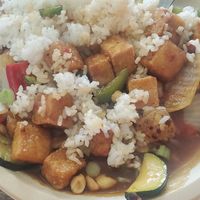 Kung Pao Tofu at QSu Cafe in Westminster