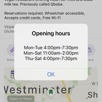   at QSu Cafe in Westminster