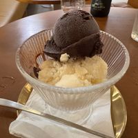 Vegan Ice Cream (Choc&Tofu)  at Be With Years in Kowloon