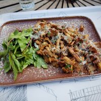 Chanterelle toast at Blå+ in Stockholm