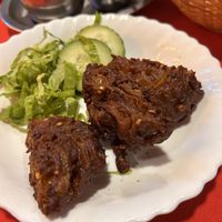 Onion bhaji  at Auntie's Kitchen in Gran Canaria