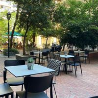 Our square tables! at W Karytsi in Athens