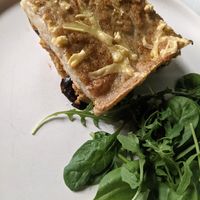 Mousaka at W Karytsi in Athens