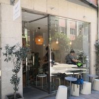 Outside at La Manière in Vigo