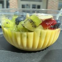 Golden oasis bowl  at Camps Juice Bar in Marriottsville