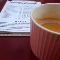 Flat white, oat milk at NOMH Store - Maybe closed in Corfu