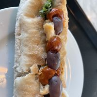 Bocadillo de heura con romesco   at BCN - Boldú - T1 in Barcelona