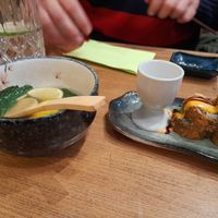 "Sakura tea" with mint,ginger,orange,lime,kumquat at Sakura in Mannheim