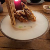 Foggy spring rolls at Sakura in Mannheim