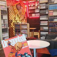 Comics 💓 at Cafe Beanteum in Seoul