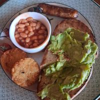 Vegan full english at The Cosy Club - Cardiff Bay in Cardiff