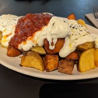 Patatas bravas at Viva in El Prat De Llobregat