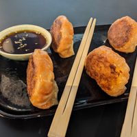 Kimchi gyozas at Viva in El Prat De Llobregat