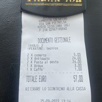 Expensive for what we got  at La Scogliera in Siculiana Marina