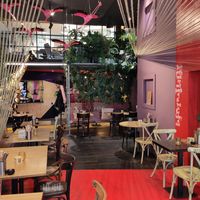 Nice décor at Kitchen Republic in Zurich