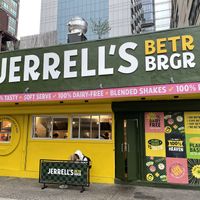 Storefront at Jerrell's Betr Brgr in New York City
