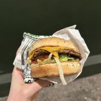 lil burger   at Jerrell's Betr Brgr in New York City