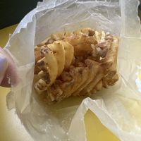 Waffle fries  at Jerrell's Betr Brgr in New York City