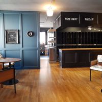 Order station, 2 floors up, no elevator at Kitchen Republic in Basel