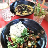 Nippon Bridge, Planted Chicken Ginger Wok at Nooch in Bern