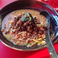 No minced meet Ramen bowl at Nooch in Bern