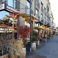 Outdoor seating at Nooch in Uster