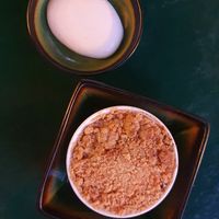 Crumble (dessert) at B.Better in Paris