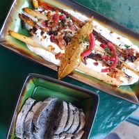 Asparagus dish at B.Better in Paris