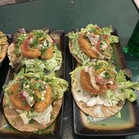 « No chicken » tacos - 10€ (for 2 pieces)  at B.Better in Paris