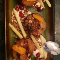 Roasted plums at B.Better in Paris