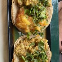 Lentil tacos  at B.Better in Paris