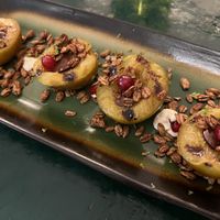 The plum dessert  at B.Better in Paris